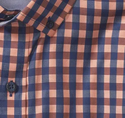Button-Collar Premium Cotton Shirt
