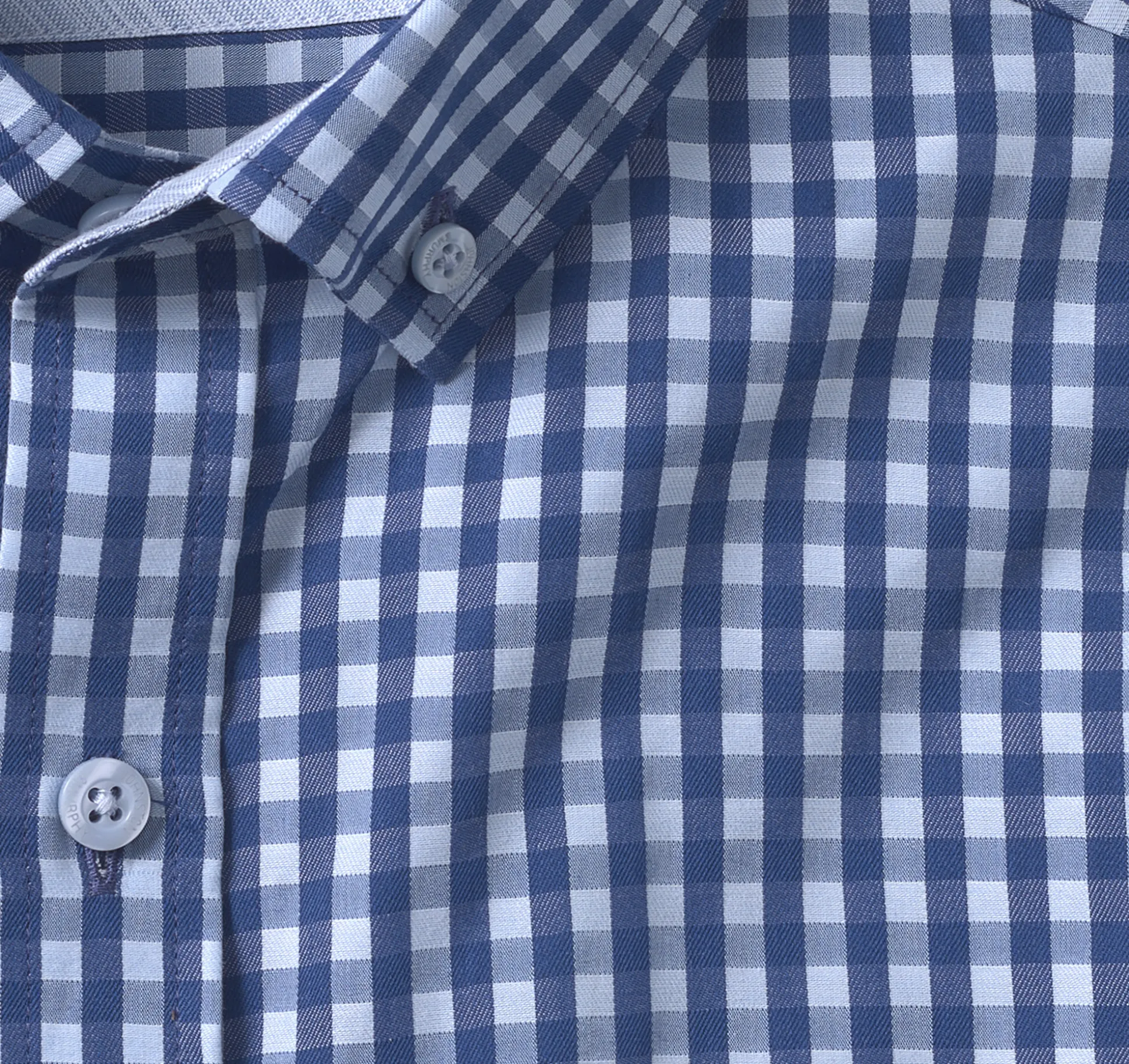 Button-Collar Premium Cotton Shirt