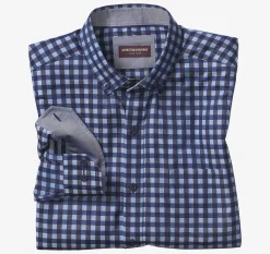 Button-Collar Premium Cotton Shirt