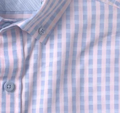 Button-Collar Premium Cotton Shirt