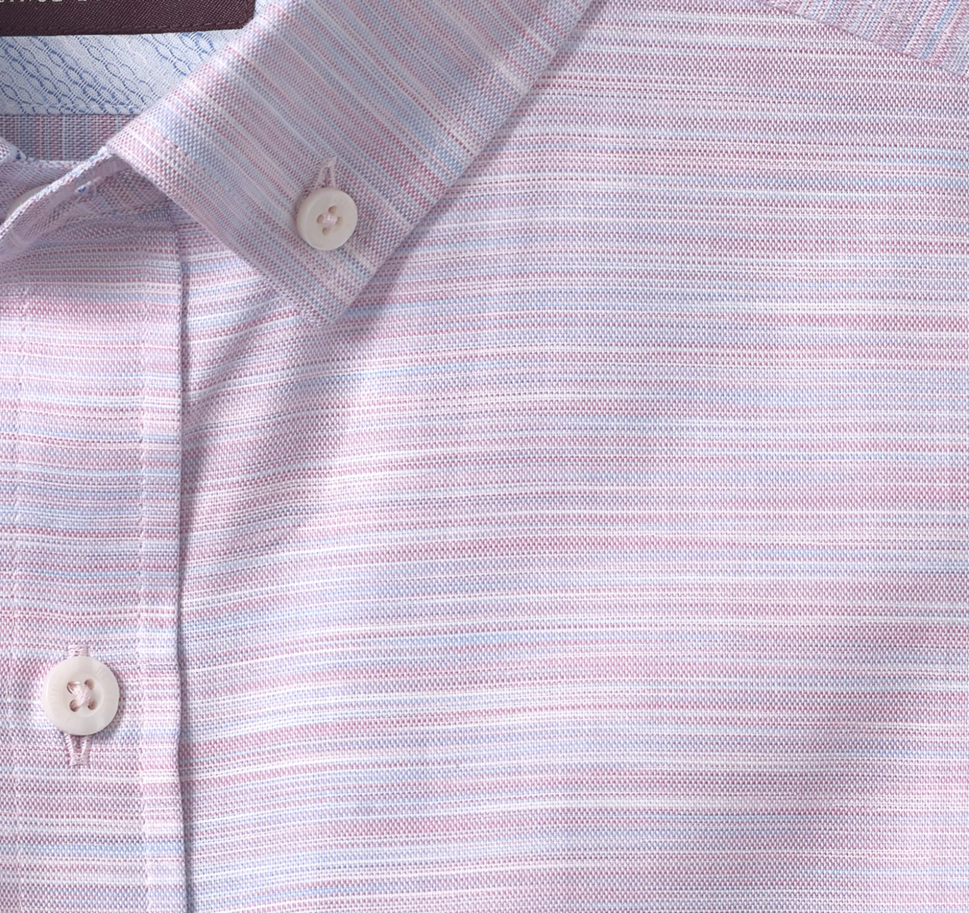 Button-Collar Premium Cotton Shirt