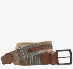 Canvas Multi-Stripe Belt