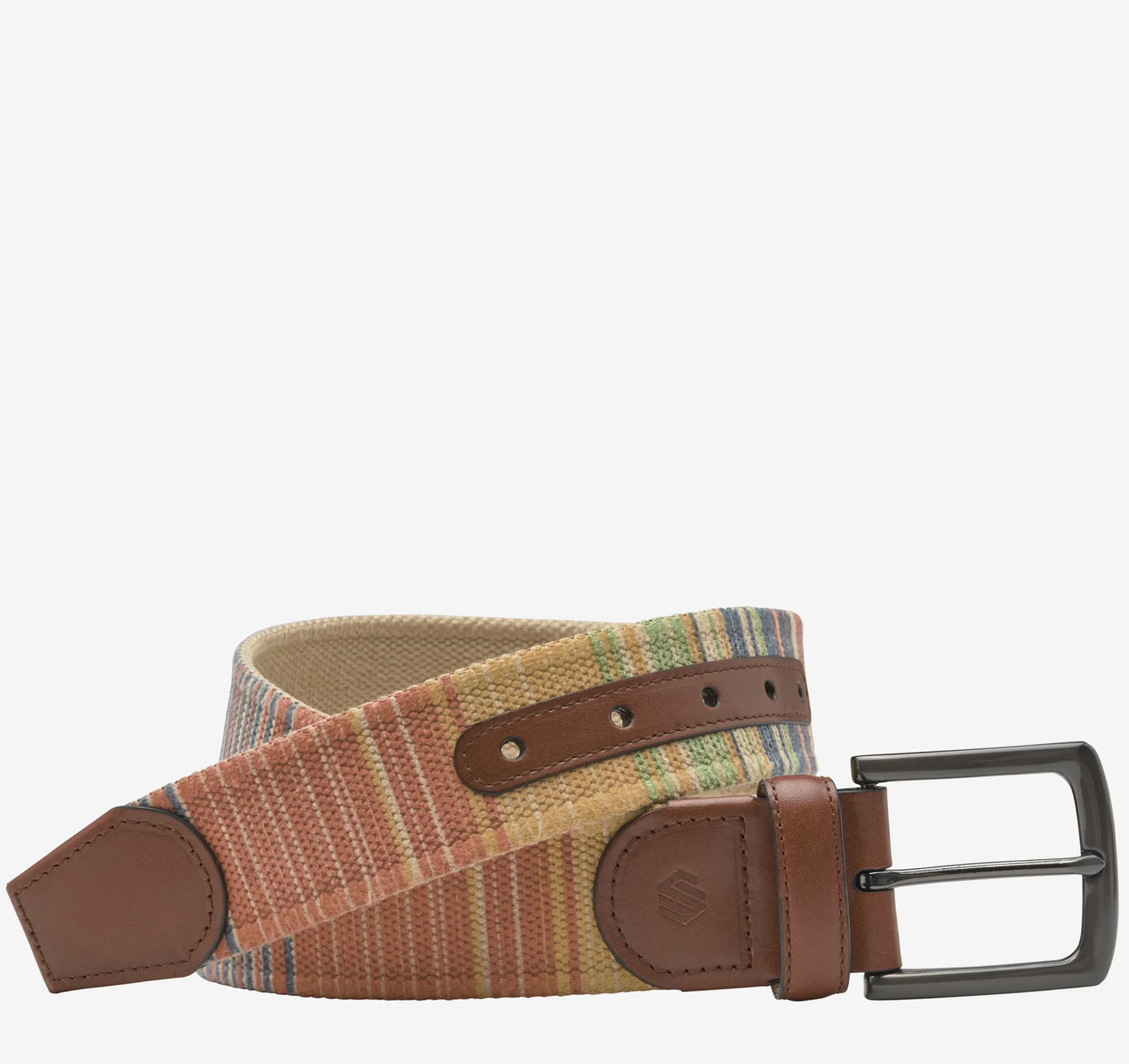 Canvas Multi-Stripe Belt