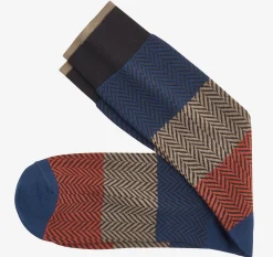 Chevron Colorblock Socks
