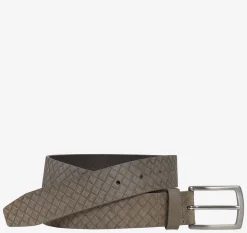 Diamond-Embossed Belt