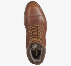 Dudley Lug Cap Toe Shearling Boot