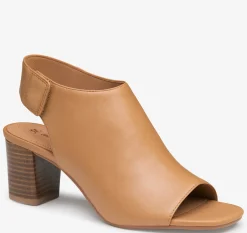 Evelyn Open-Toe Bootie