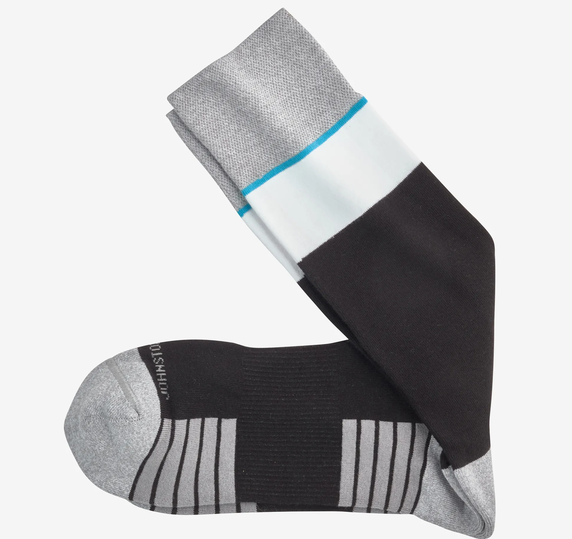 First in Comfort Block Stripe Socks