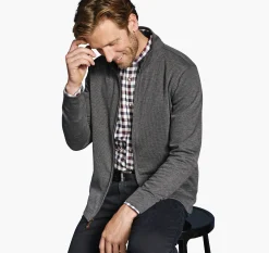 Houndstooth Full Zip