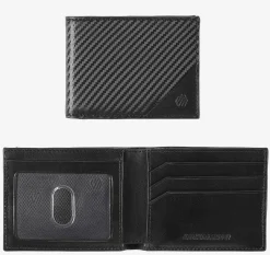 Hudson Etched Billfold Wallet