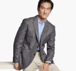 Large Glen Plaid Blazer