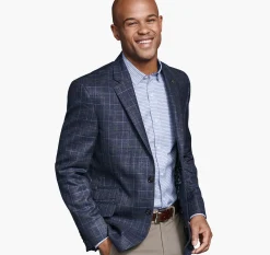 Multi Plaid Blazer