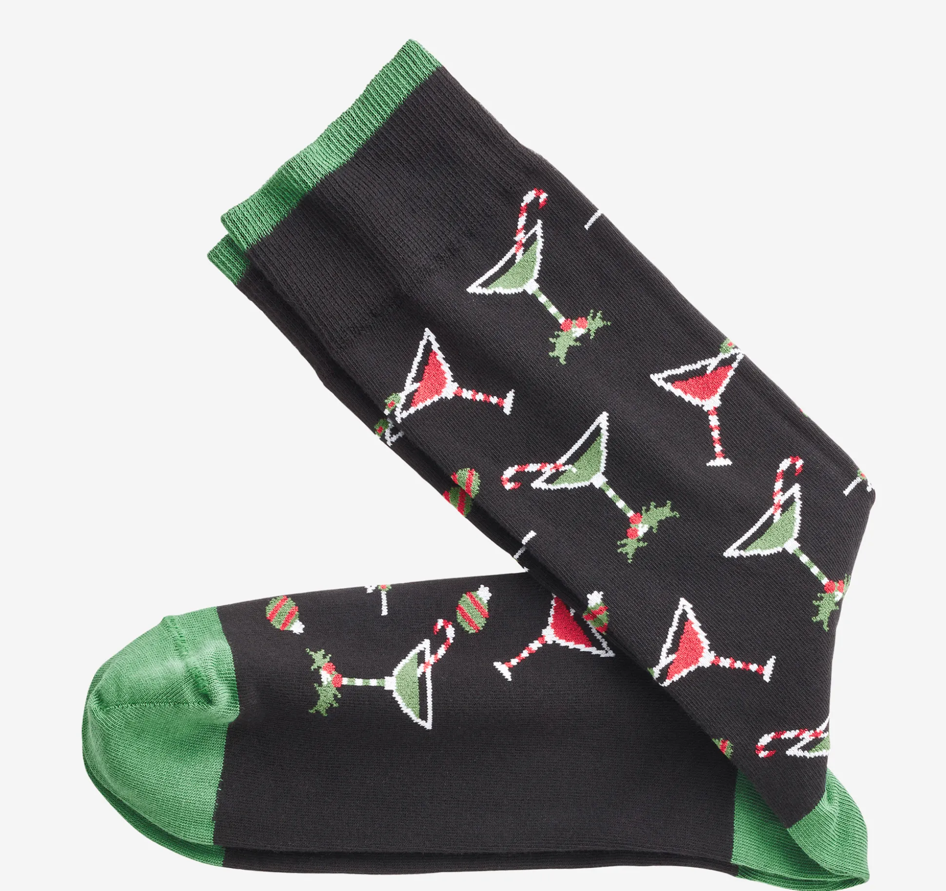 Pima Cotton Holiday-Themed Socks
