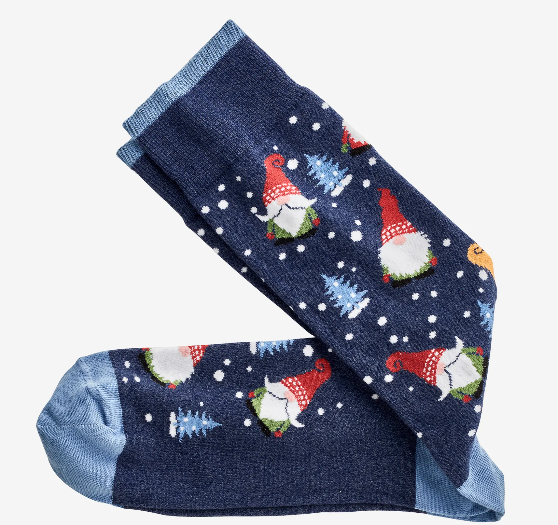 Pima Cotton Holiday-Themed Socks