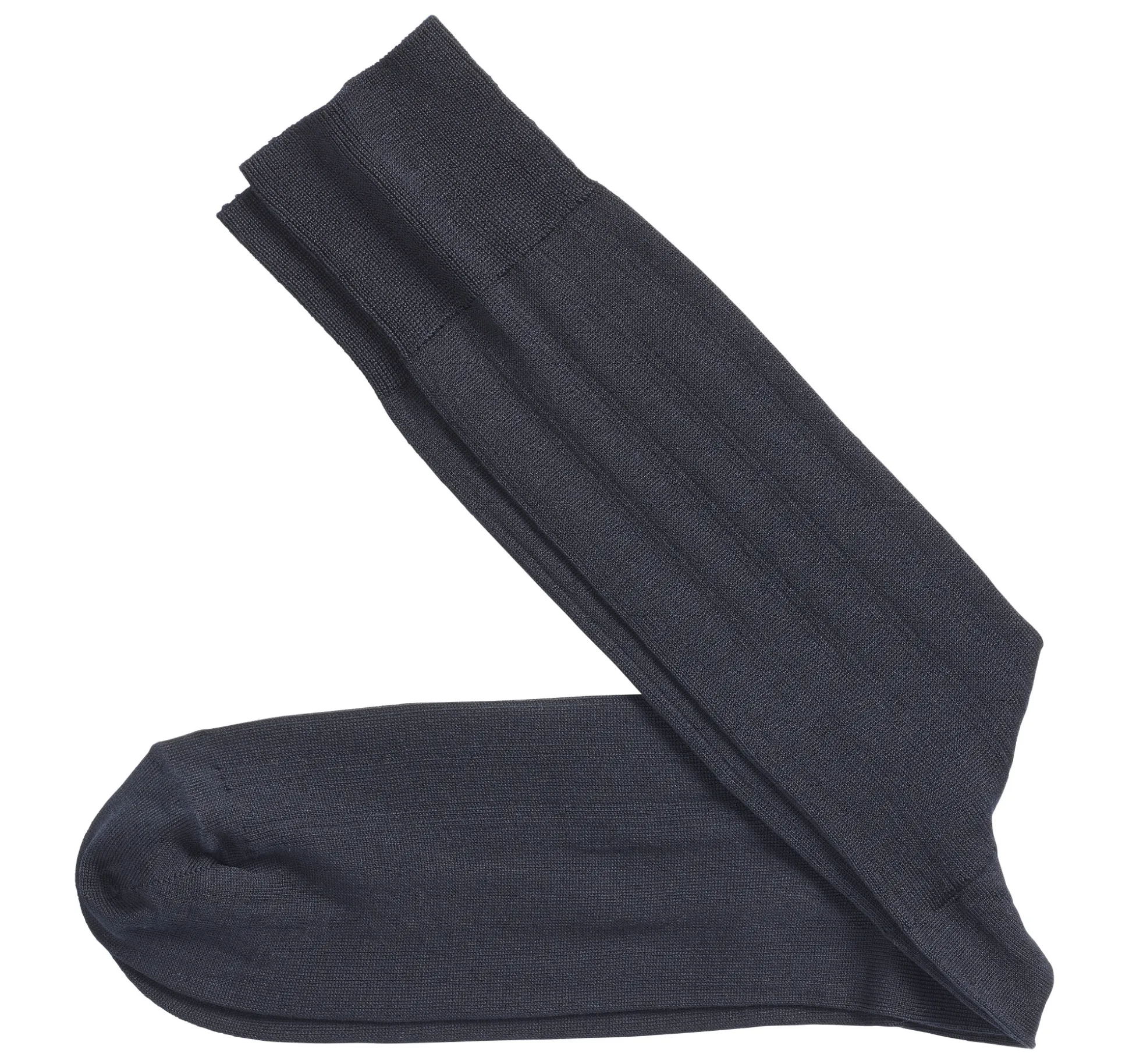 Pima Cotton Ribbed Socks