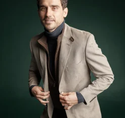 Plush Bibbed Blazer