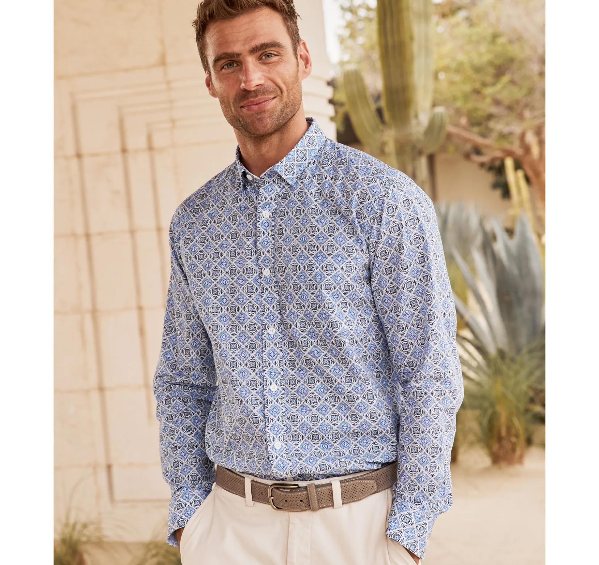 Printed Cotton Shirt
