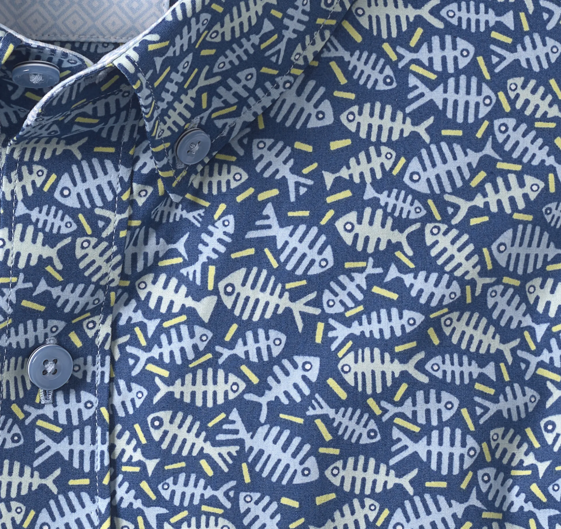 Printed Cotton Short-Sleeve Shirt
