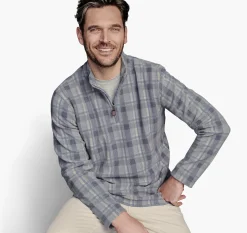 Printed Fleece Quarter-Zip