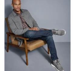 Quilted Snap-Front Knit