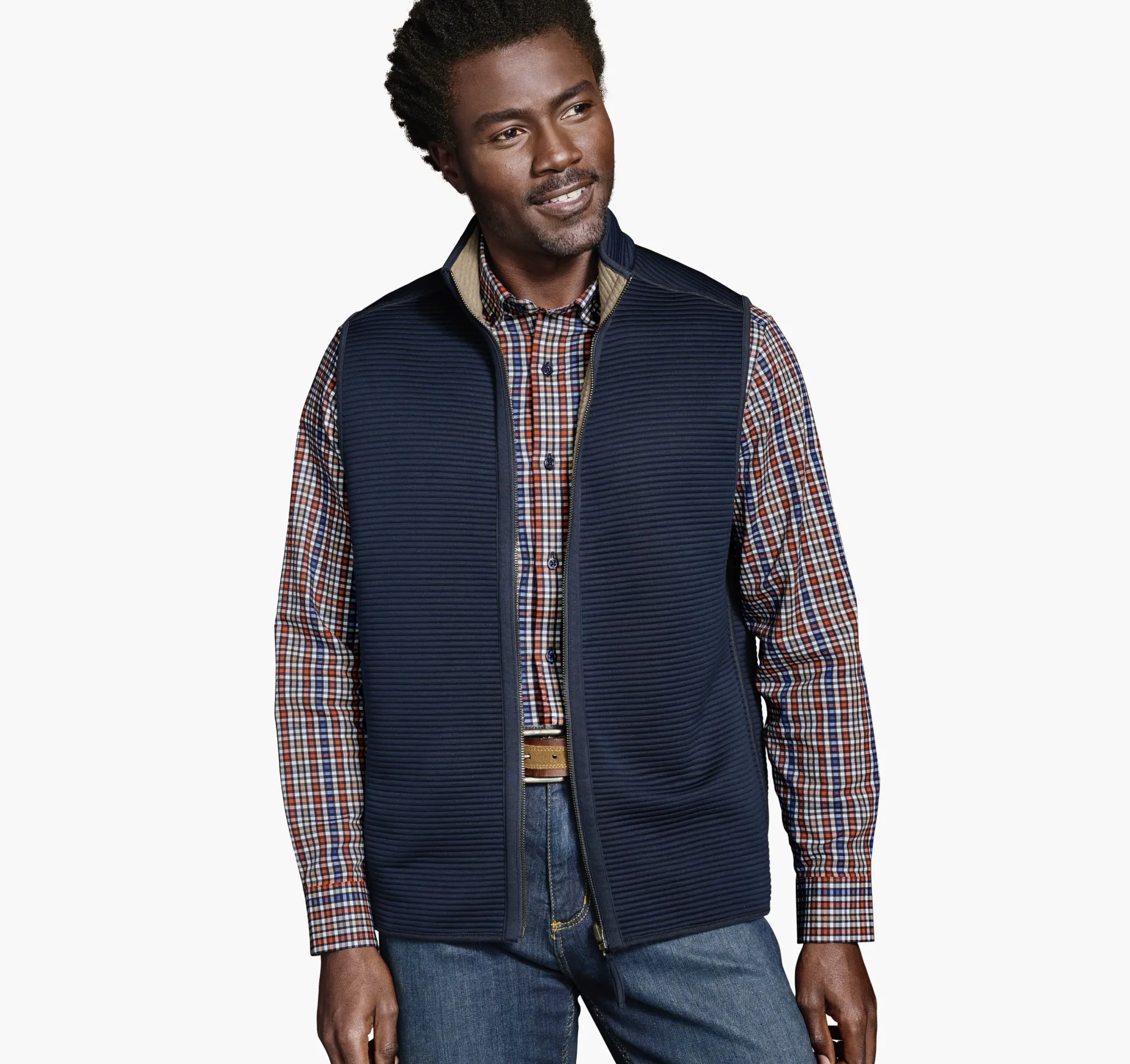 Reversible Channel Quilted Vest