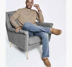 Reversible Long-Sleeve V-Neck