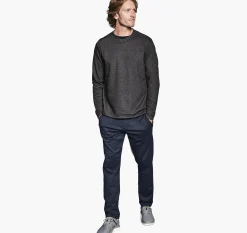Reversible Long-Sleeve V-Neck