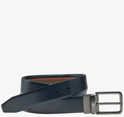 Reversible Printed Leather Belt