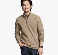 Reversible Solid Quarter-Zip