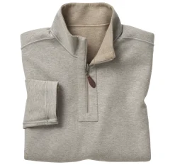 Reversible Solid Quarter-Zip