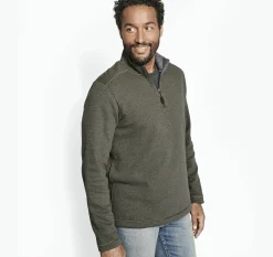 Reversible Solid Quarter-Zip