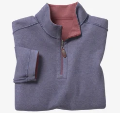 Reversible Solid Quarter-Zip
