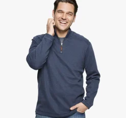 Reversible Solid Quarter-Zip