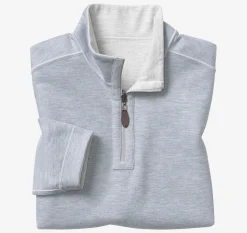 Reversible Solid Quarter-Zip