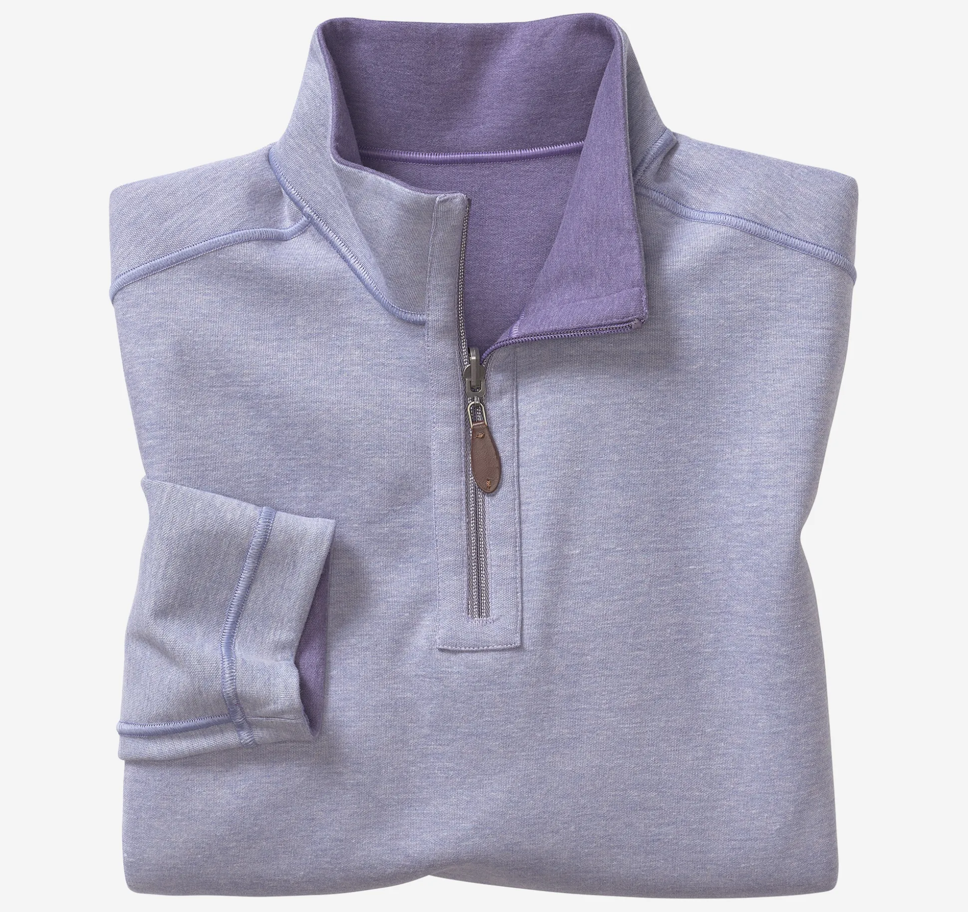 Reversible Solid Quarter-Zip