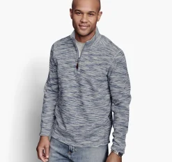 Reversible Space-Dyed Quarter-Zip