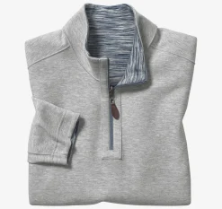 Reversible Space-Dyed Quarter-Zip