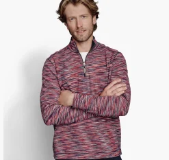 Reversible Space-Dyed Quarter-Zip
