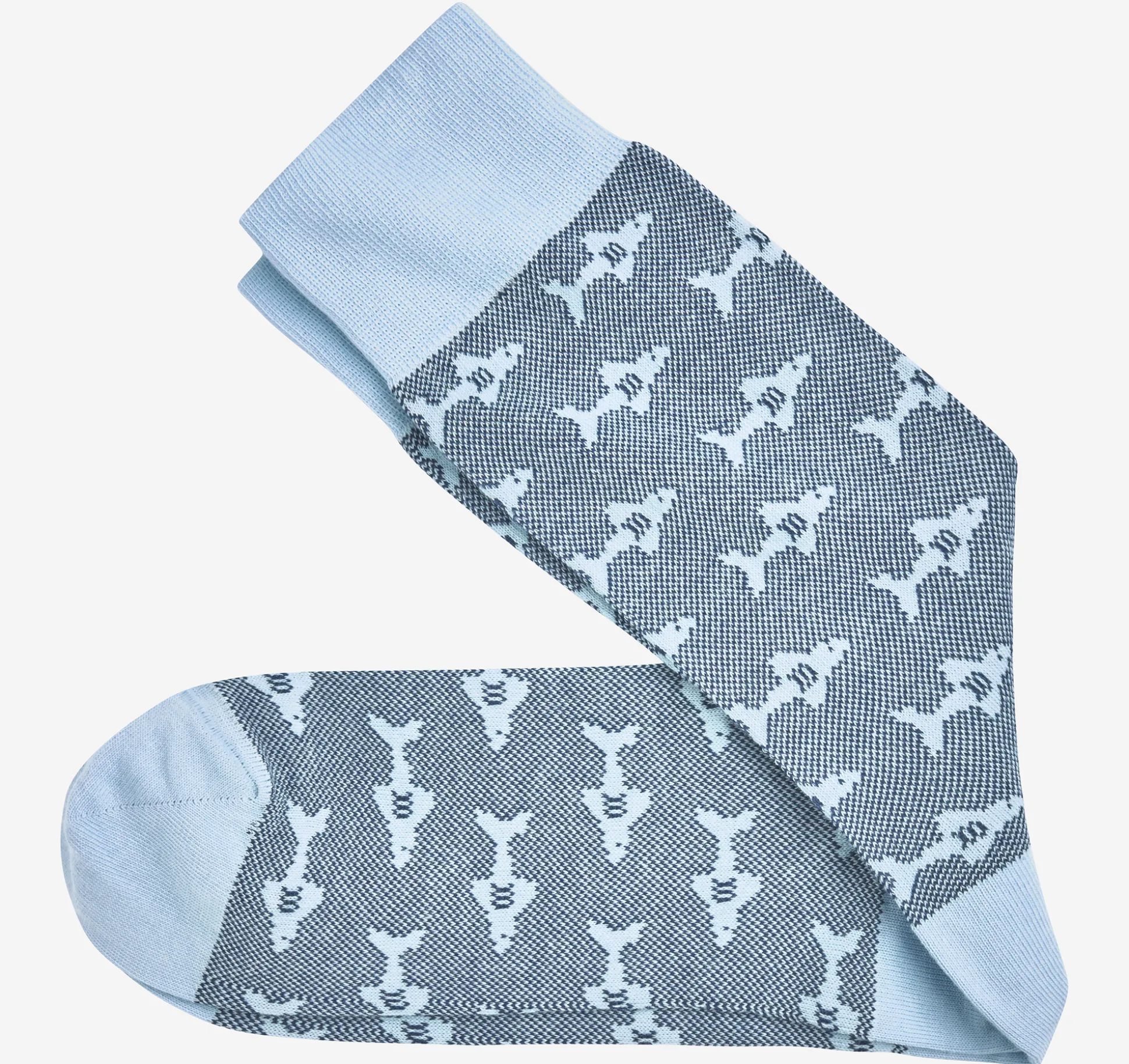 Shark Pindot Socks