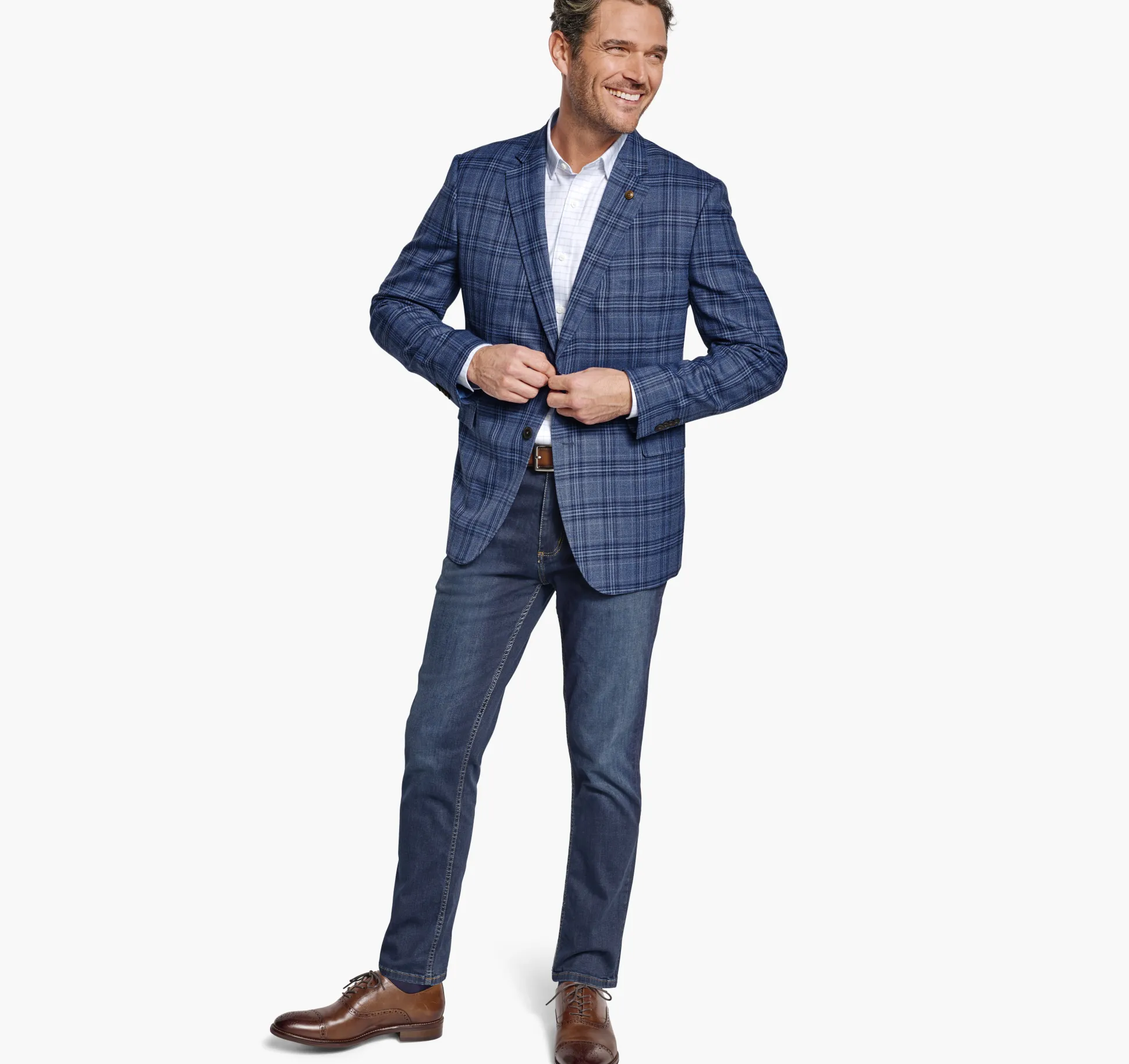 Small Glen Plaid Blazer