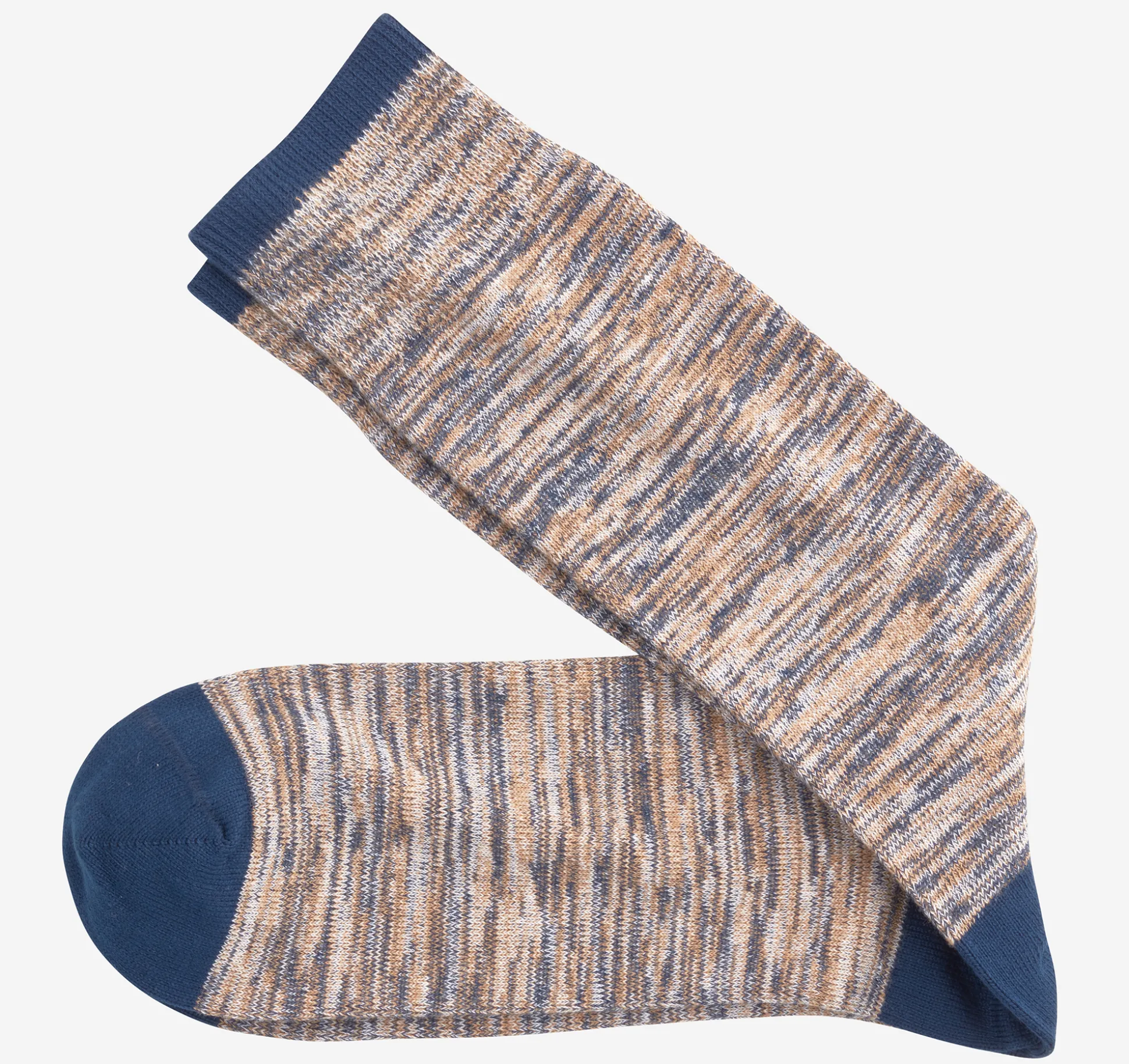 Space Dye Colorblock Socks