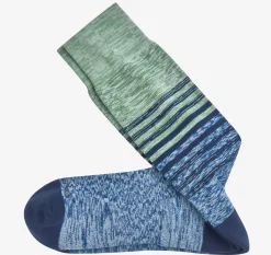 Space-Dyed Stripe Socks