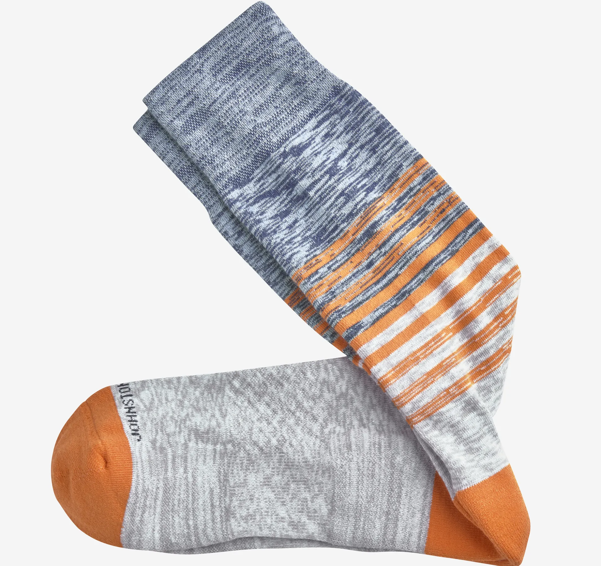 Space-Dyed Stripe Socks