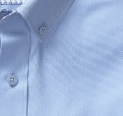 Textured Cotton Short-Sleeve Shirt