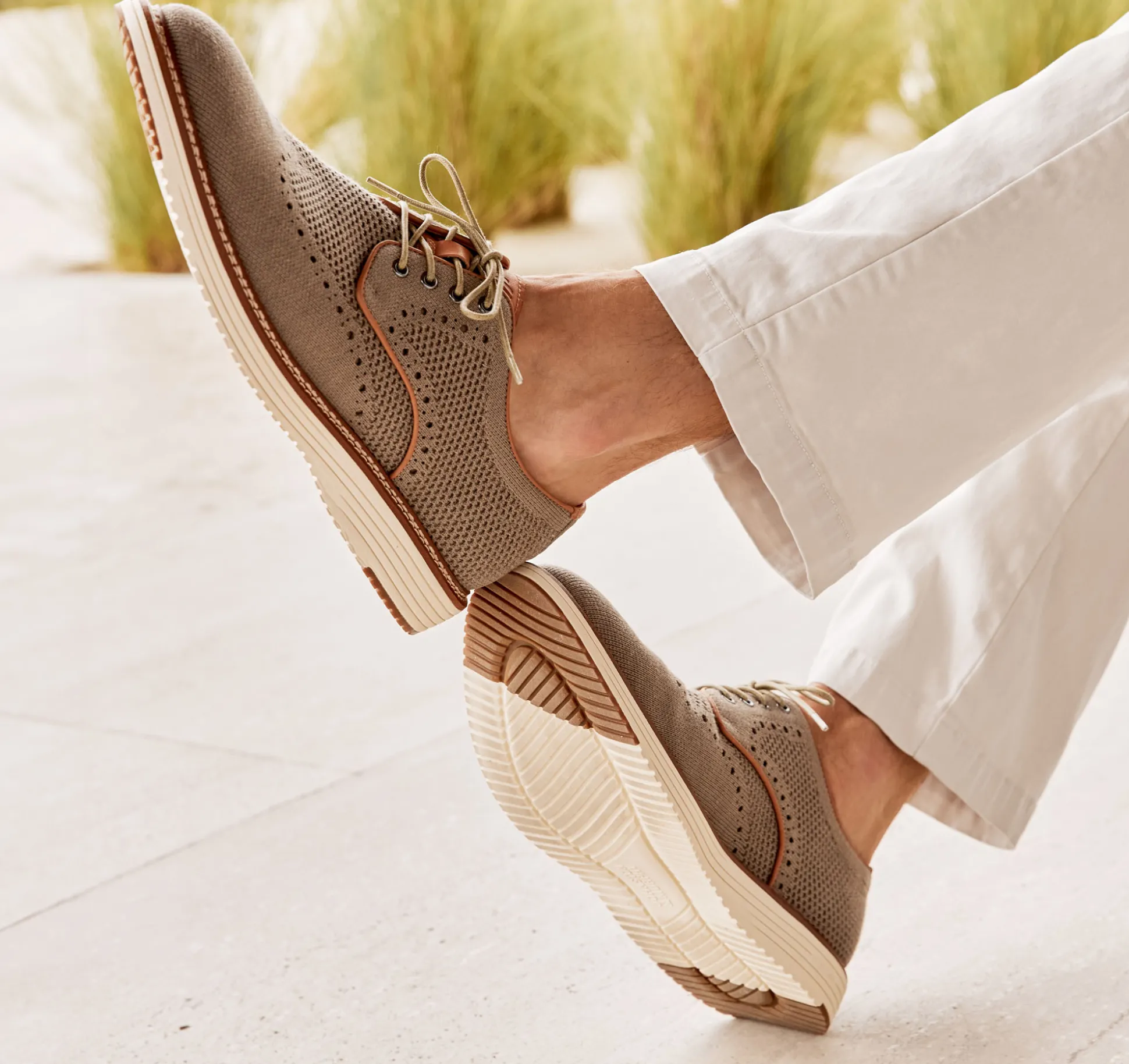 Upton Knit Wingtip