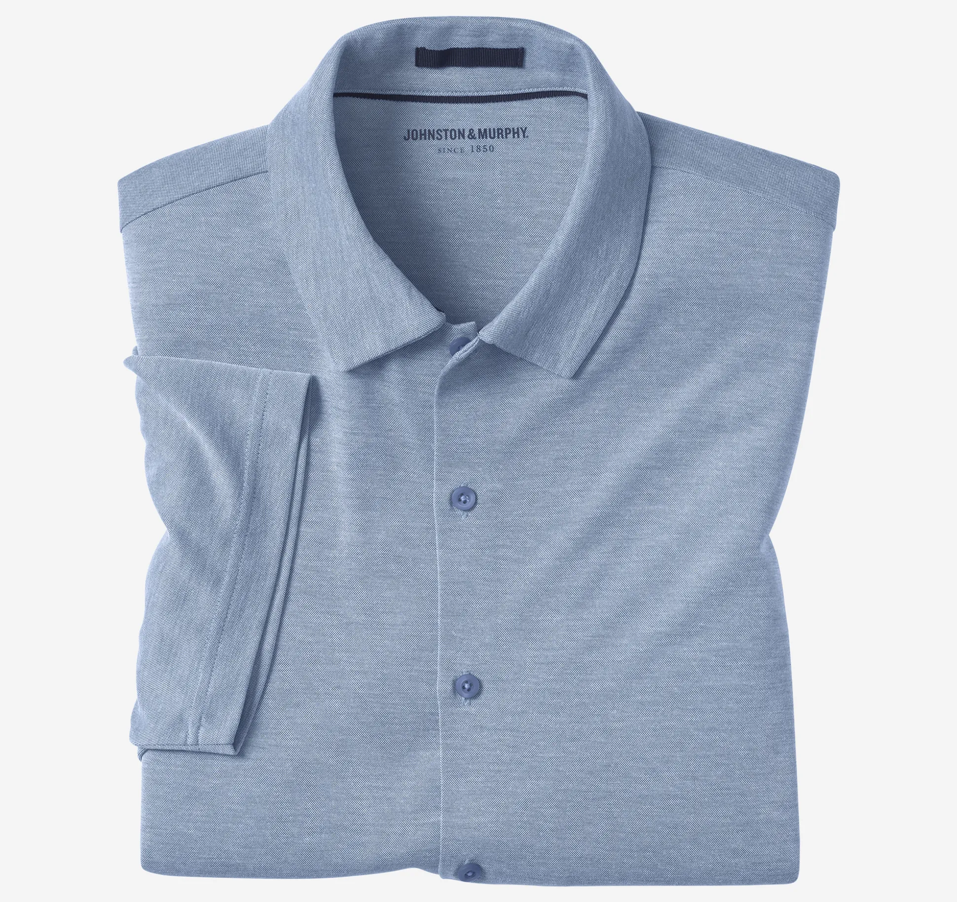Vintage Birdseye Button-Front Shirt