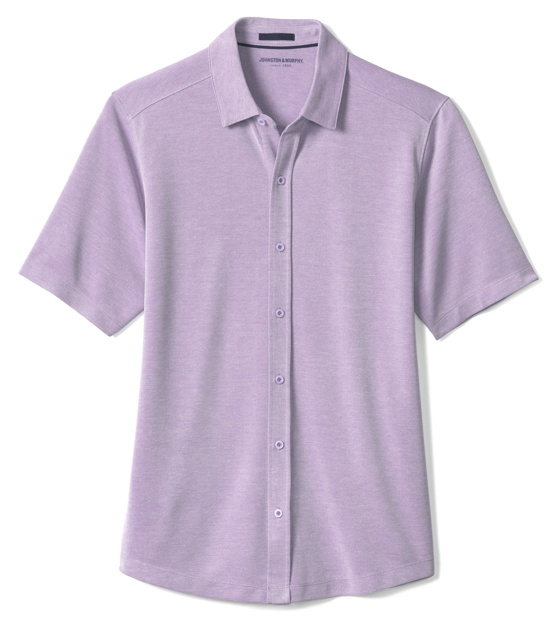 Vintage Birdseye Button-Front Shirt