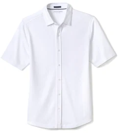 Vintage Birdseye Button-Front Shirt