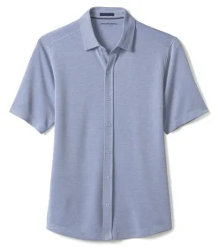 Vintage Birdseye Button-Front Shirt