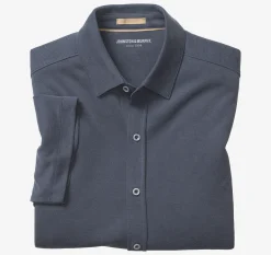 Vintage Birdseye Button-Front Shirt